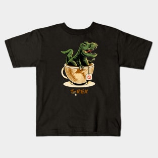 Tea-Rex Kids T-Shirt